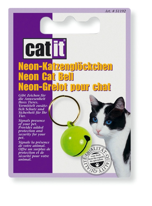 Neon klokke til kat
